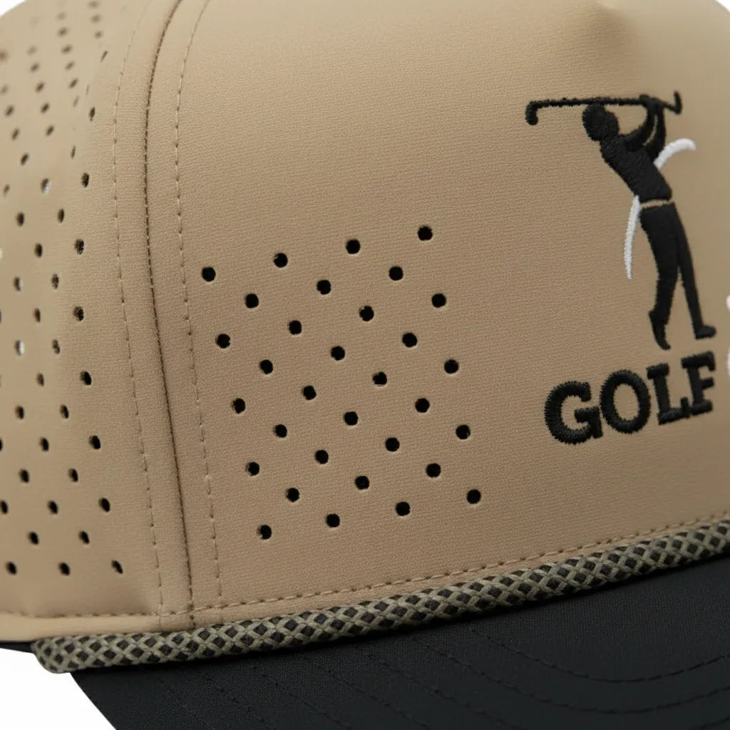 Close-up of Laser Perforations